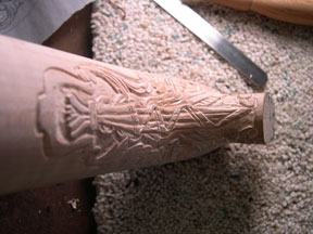 and more carving